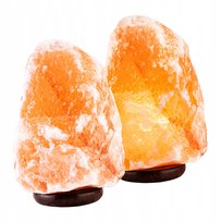 Lampka nocna lampa z soli himalajskiej 7-9 kg naturalny jonizator dekoracja