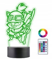 Lampka Nocna League of Legends LOL RGB PLEXIDO