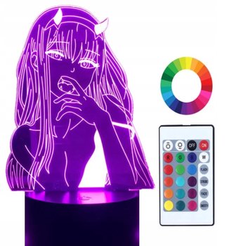 Lampka Nocna LED 3D Darling in the FranXX DarliFra - Plexido