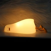 Lampka nocna LED LEŻĄCA KACZKA FNL-01 biała silikon Forever Light Forever Light