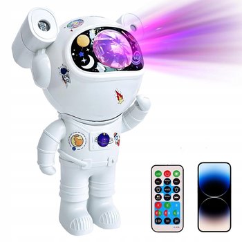 LAMPKA NOCNA LED PROJEKTOR GWIAZD ASTRONAUTA BLUETOOTH - Lemon Mobile