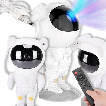 LAMPKA NOCNA LED PROJEKTOR RZUTNIK GWIAZD NIEBA ASTRONAUTA DLA DZIECI PILOT - Toys