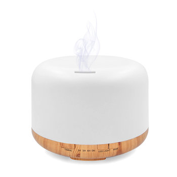 Lampka nocna LED z dyfuzorem aromatycznym PLATINET Aroma Diffuser Humidifier with RGBW Milky Wood - PLATINET
