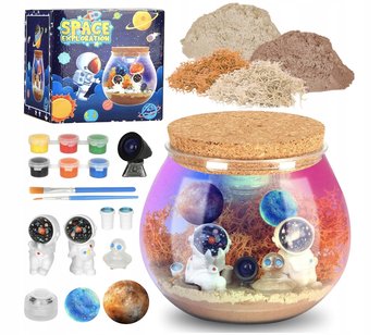 Lampka Nocna LED z Pilotem Zestaw DIY Terrarium z Dinozaury Piasek Withosen - TRS