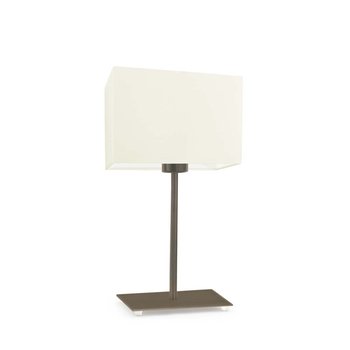 Lampka nocna LYSNE Amalfi, 60 W, E27, ecru/złota, 40x20 cm - LYSNE