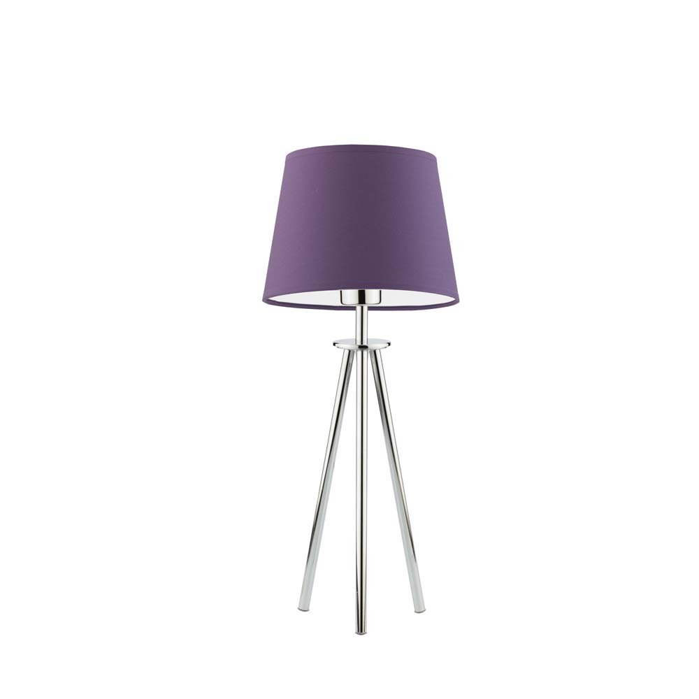 Lampka nocna LYSNE Bergen, fioletowy, 60 W