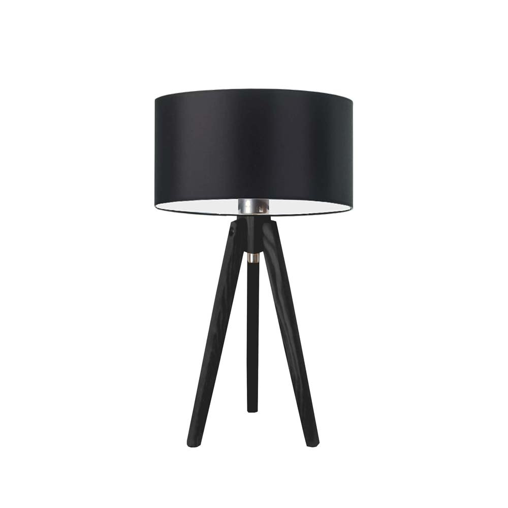 Lampka nocna LYSNE Saba, czarny, 60 W
