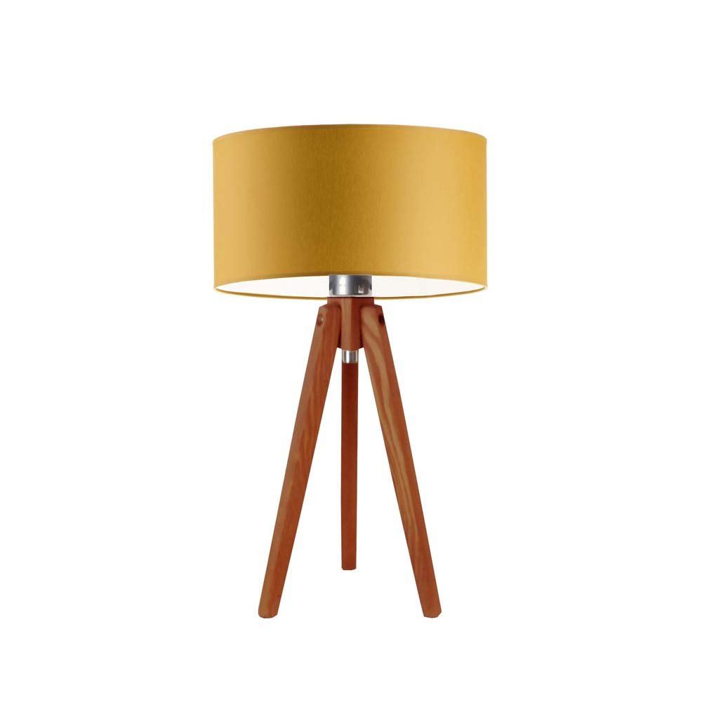 Lampka nocna LYSNE Saba, musztardowy, 60 W