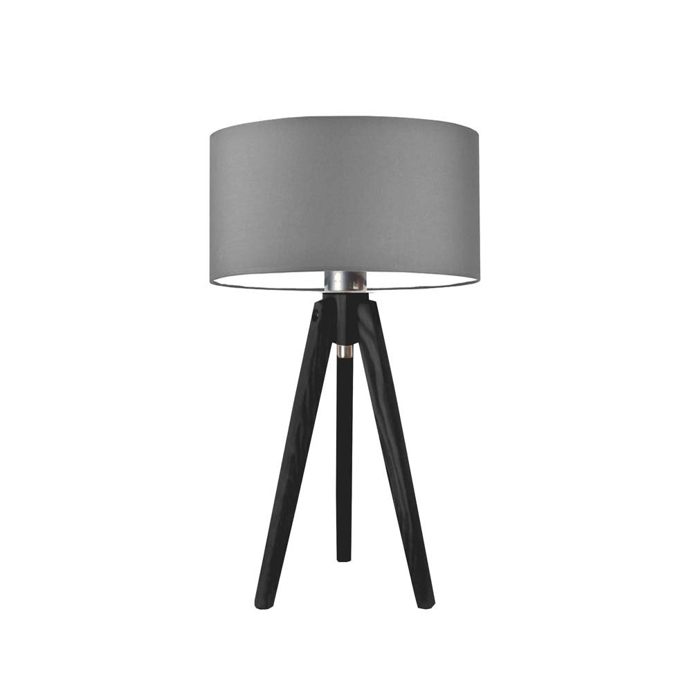 Lampka nocna LYSNE Saba, szary, 60 W