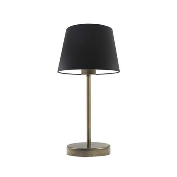 Lampka nocna LYSNE Siena, 60 W, E27, czarna/złota, 41,5x19,5 cm - LYSNE