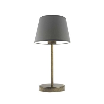 Lampka nocna LYSNE Siena, 60 W, E27, stalowa/złota, 41,5x19,5 cm - LYSNE