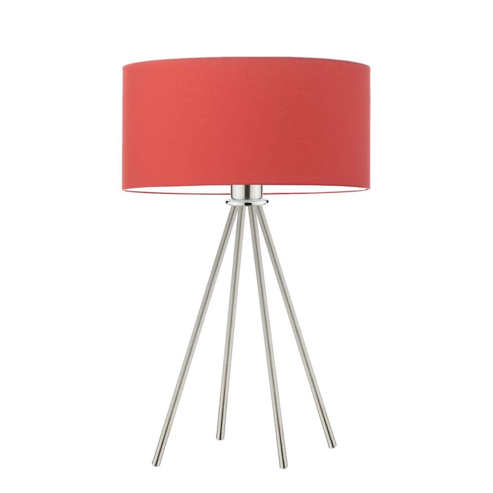 Lampka nocna LYSNE Sierra, czerwony, 60 W
