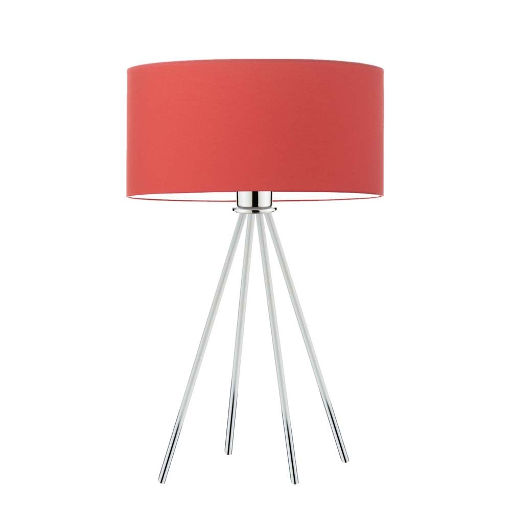 Lampka nocna LYSNE Sierra, czerwony, 60 W