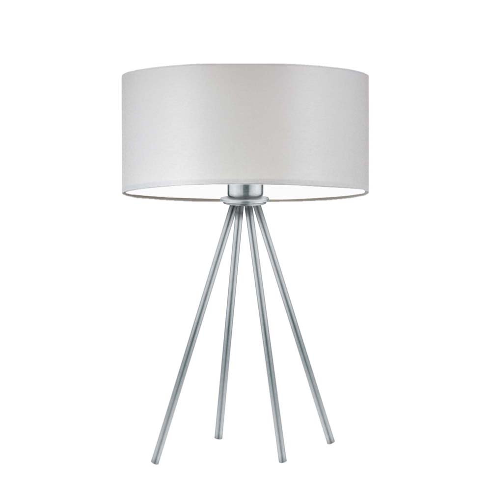 Lampka nocna LYSNE Sierra, jasnoszary, 60 W