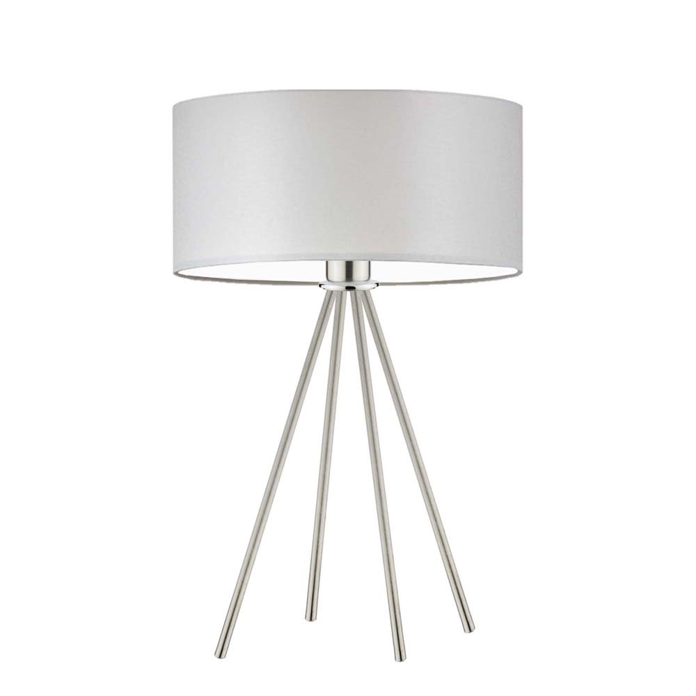 Lampka nocna LYSNE Sierra, jasnoszary, 60 W