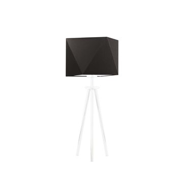 Lampka nocna LYSNE Soveto, 60 W, E27, brązowa/biała, 50x23 cm - LYSNE