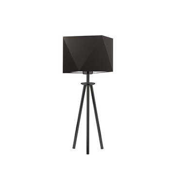 Lampka nocna LYSNE Soveto, 60 W, E27, brązowa/czarna, 50x23 cm - LYSNE