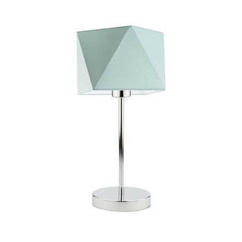 Lampka nocna LYSNE Wuhu, 60 W, E27, miętowa/chrom, 43x23 cm - LYSNE