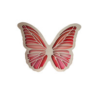 Lampka nocna MOTYL koral