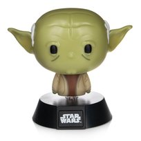 Lampka nocna na biurko Star Wars Gwiezdne Wojny Yoda dla dzieci na baterie