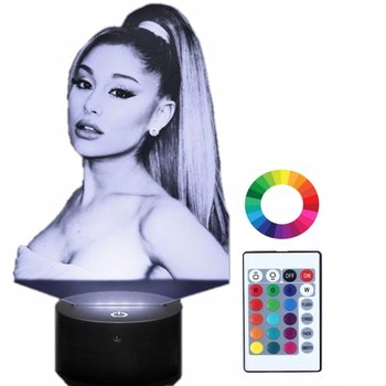 Lampka Nocna Prezent ARIANA GRANDE 3D Led Imię - Plexido