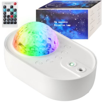 Projektor gwiazd Galaxy LED z muzyką lampka nocna Bluetooth - Roneberg