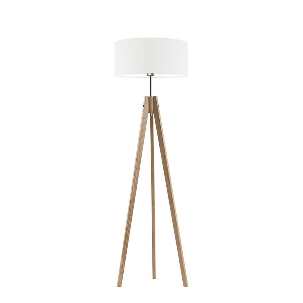 Lampka podłogowa LYSNE Haiti, biały, 60 W