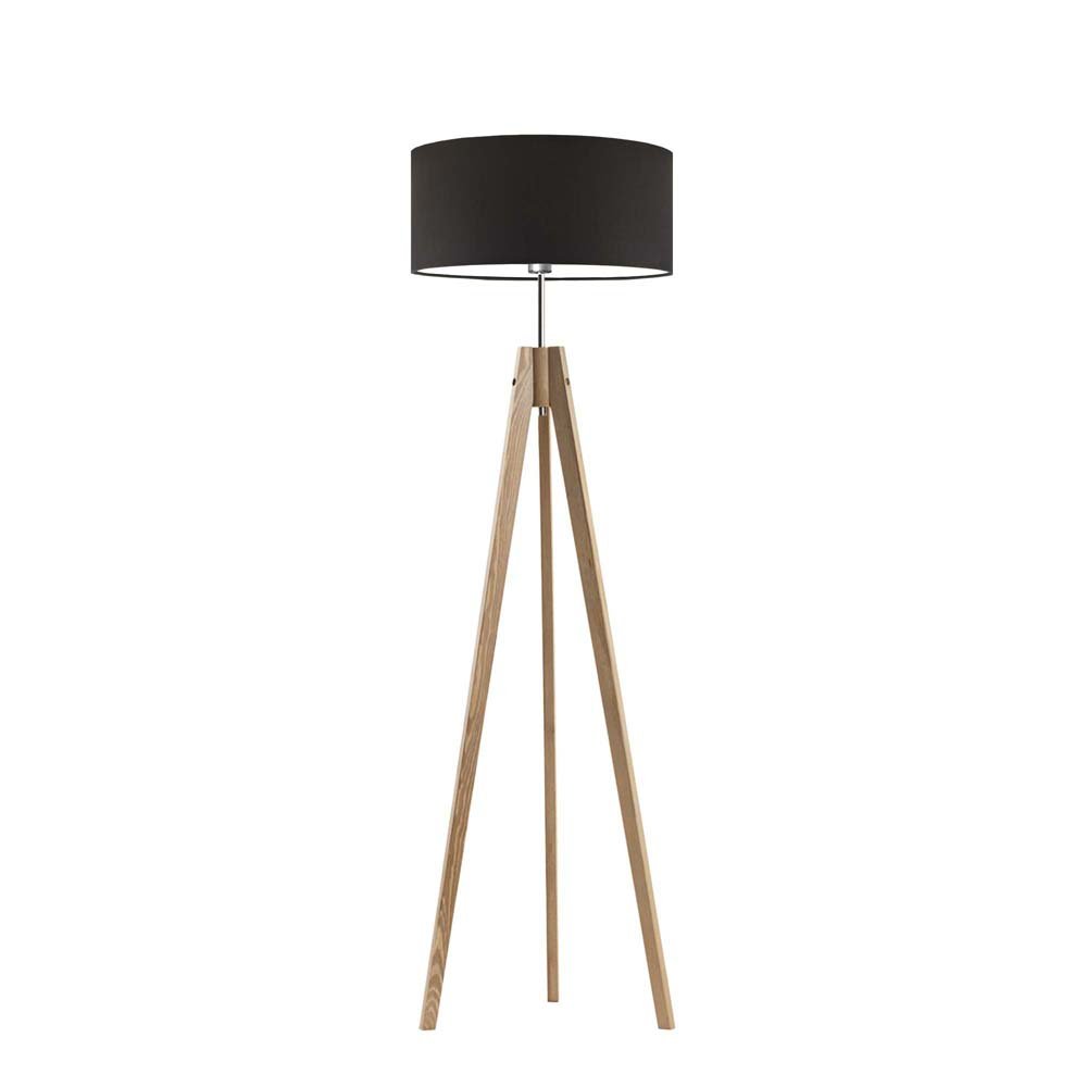 Lampka podłogowa LYSNE Haiti, brązowy, 60 W