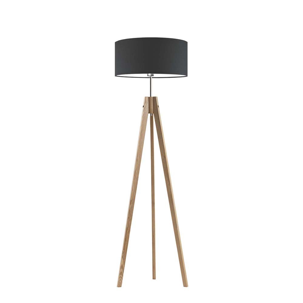 Lampka podłogowa LYSNE Haiti, grafitowy, 60 W
