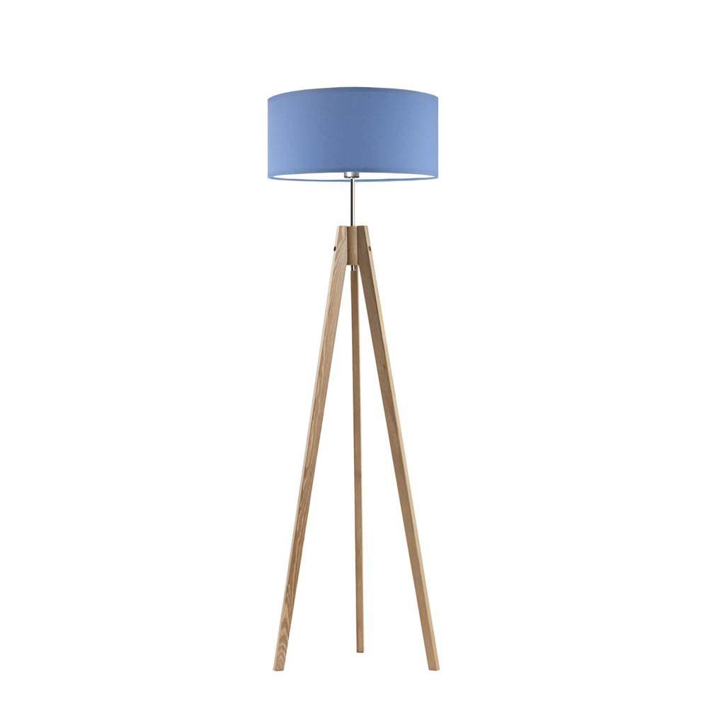 Lampka podłogowa LYSNE Haiti, niebieski, 60 W