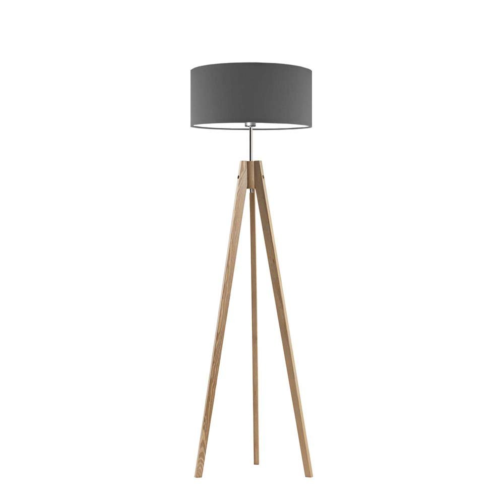 Lampka podłogowa LYSNE Haiti, stalowy, 60 W