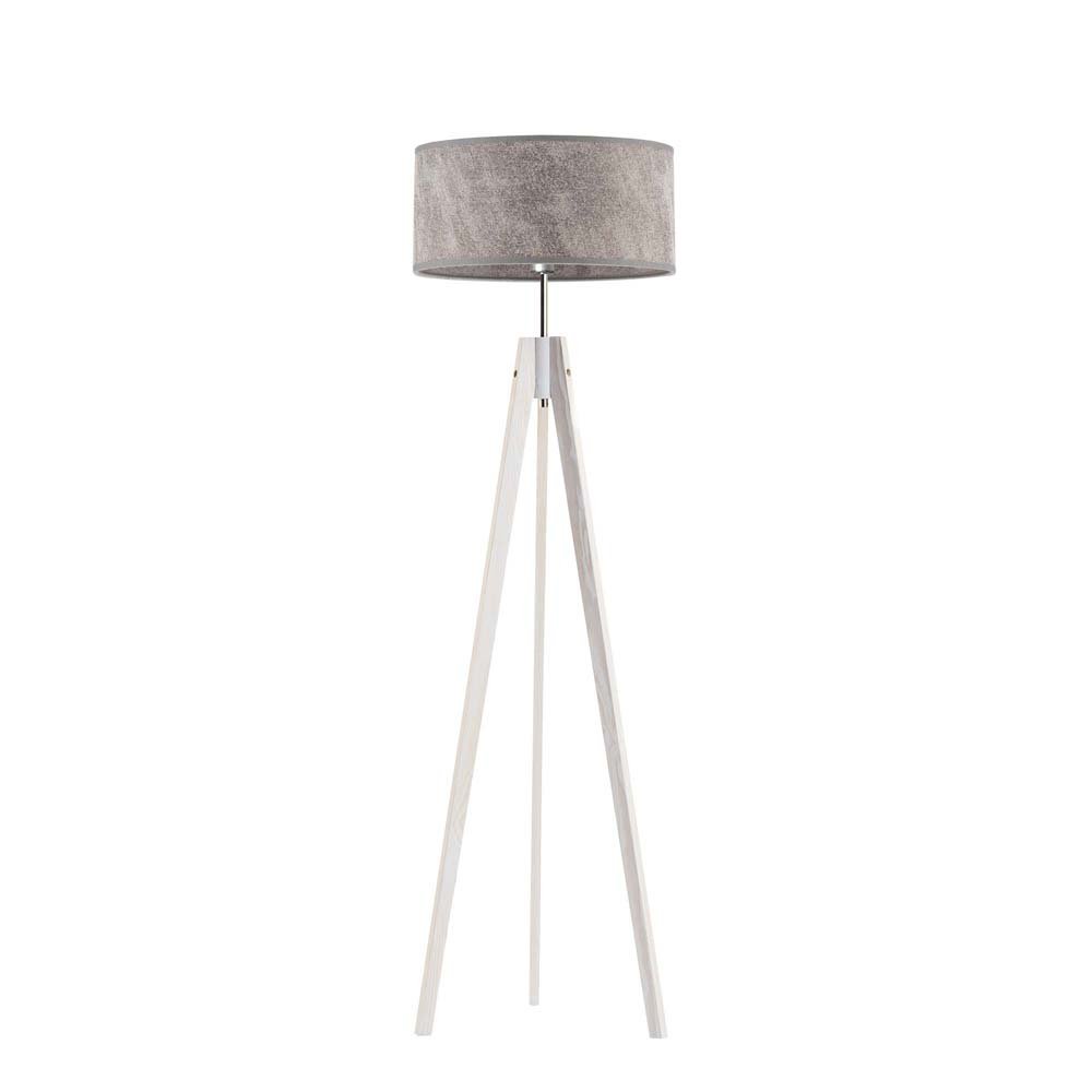 Lampka podłogowa LYSNE Haiti, szary, 60 W