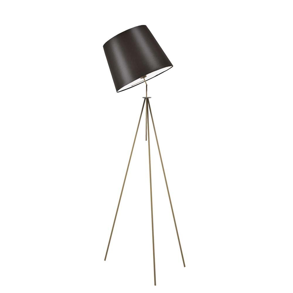 Lampka podłogowa LYSNE Oslo, brązowy, 60 W