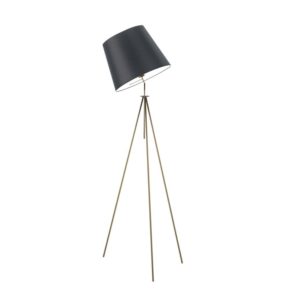 Lampka podłogowa LYSNE Oslo, czarny, 60 W