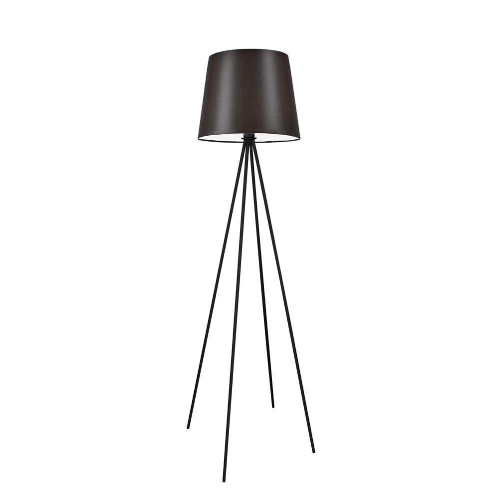 Lampka podłogowa LYSNE Panama, brązowy, 60 W