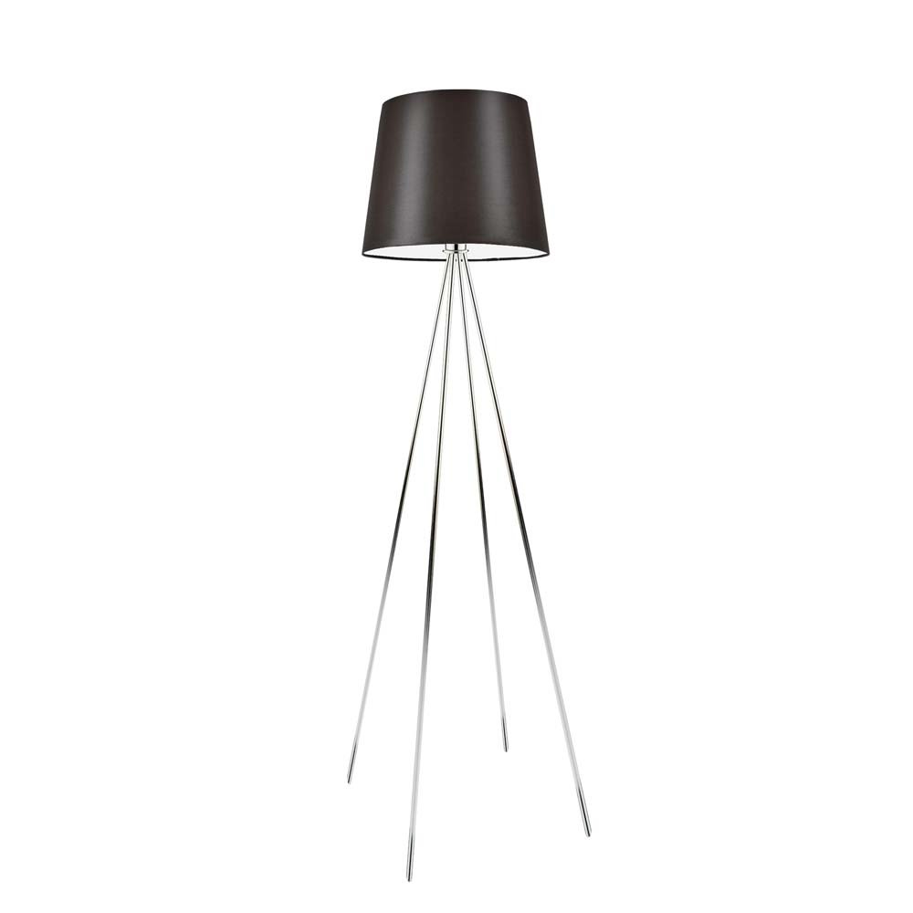 Lampka podłogowa LYSNE Panama, brązowy, 60 W