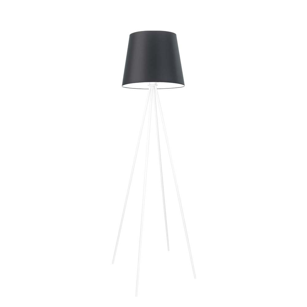 Lampka podłogowa LYSNE Panama, czarny, 60 W