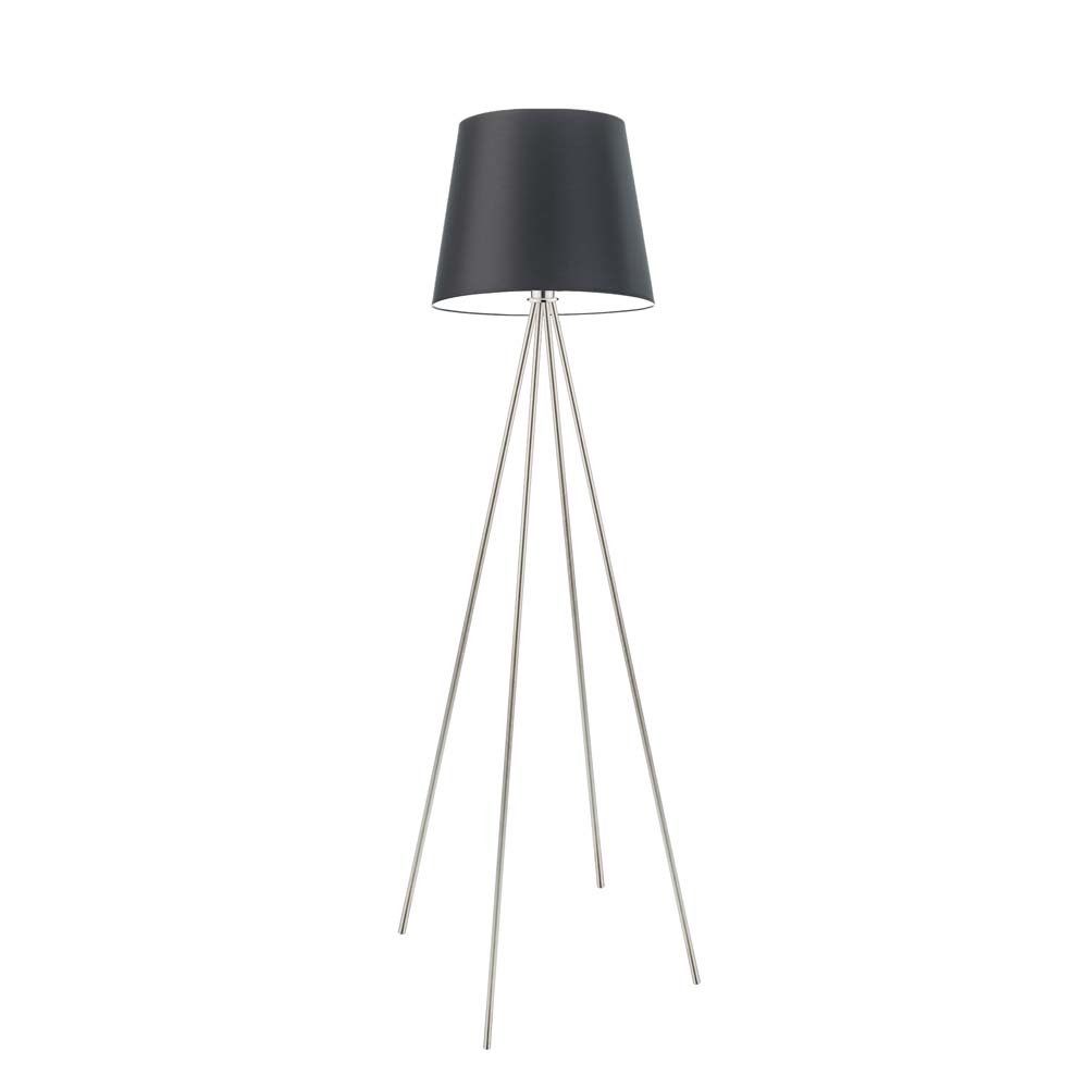 Lampka podłogowa LYSNE Panama, czarny, 60 W