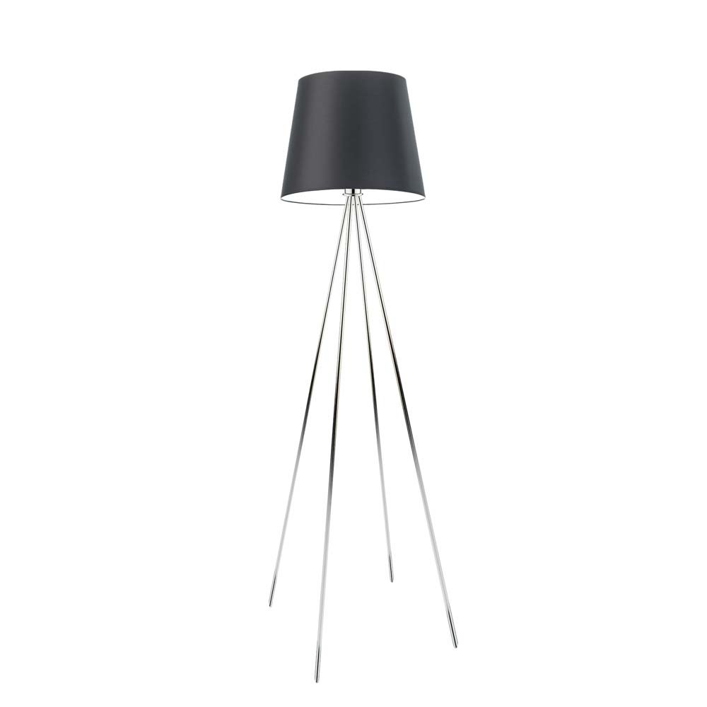 Lampka podłogowa LYSNE Panama, czarny, 60 W