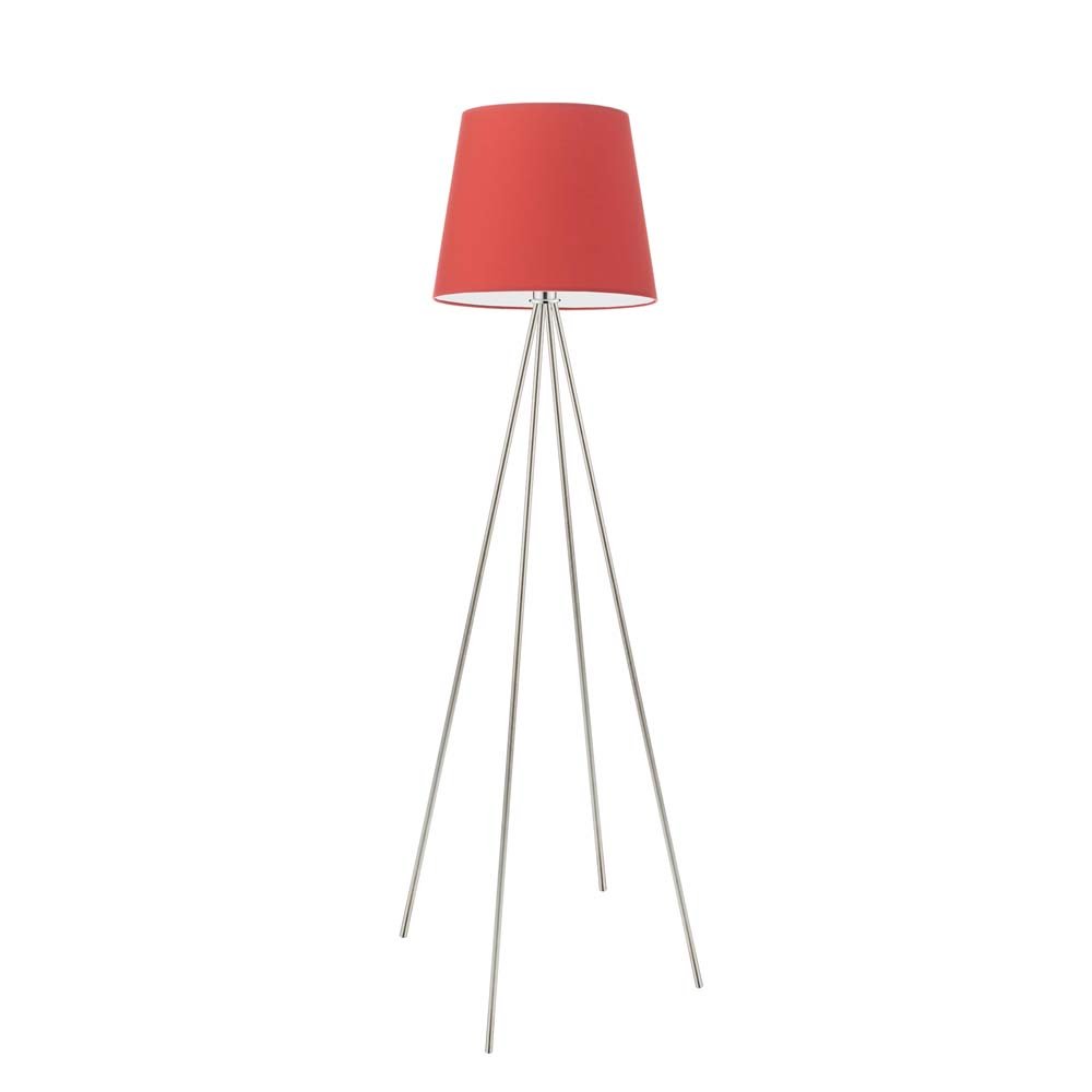 Lampka podłogowa LYSNE Panama, czerwony, 60 W