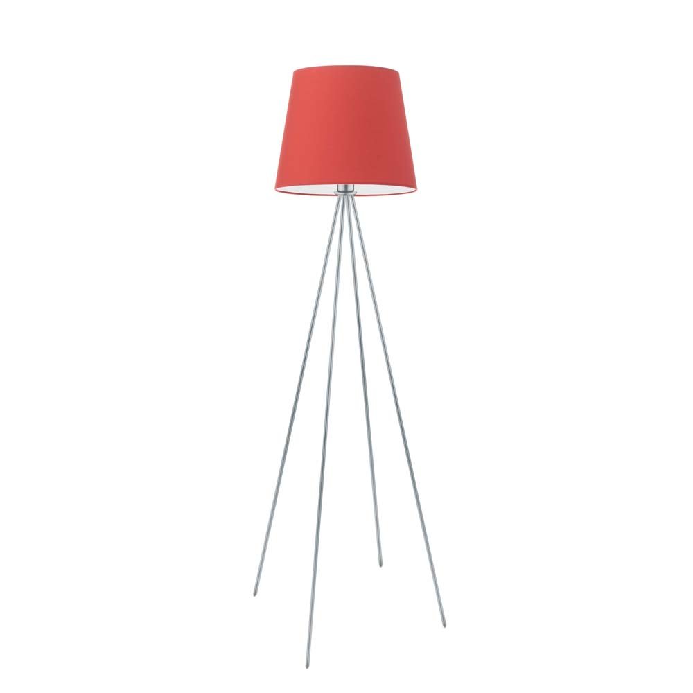 Lampka podłogowa LYSNE Panama, czerwony, 60 W
