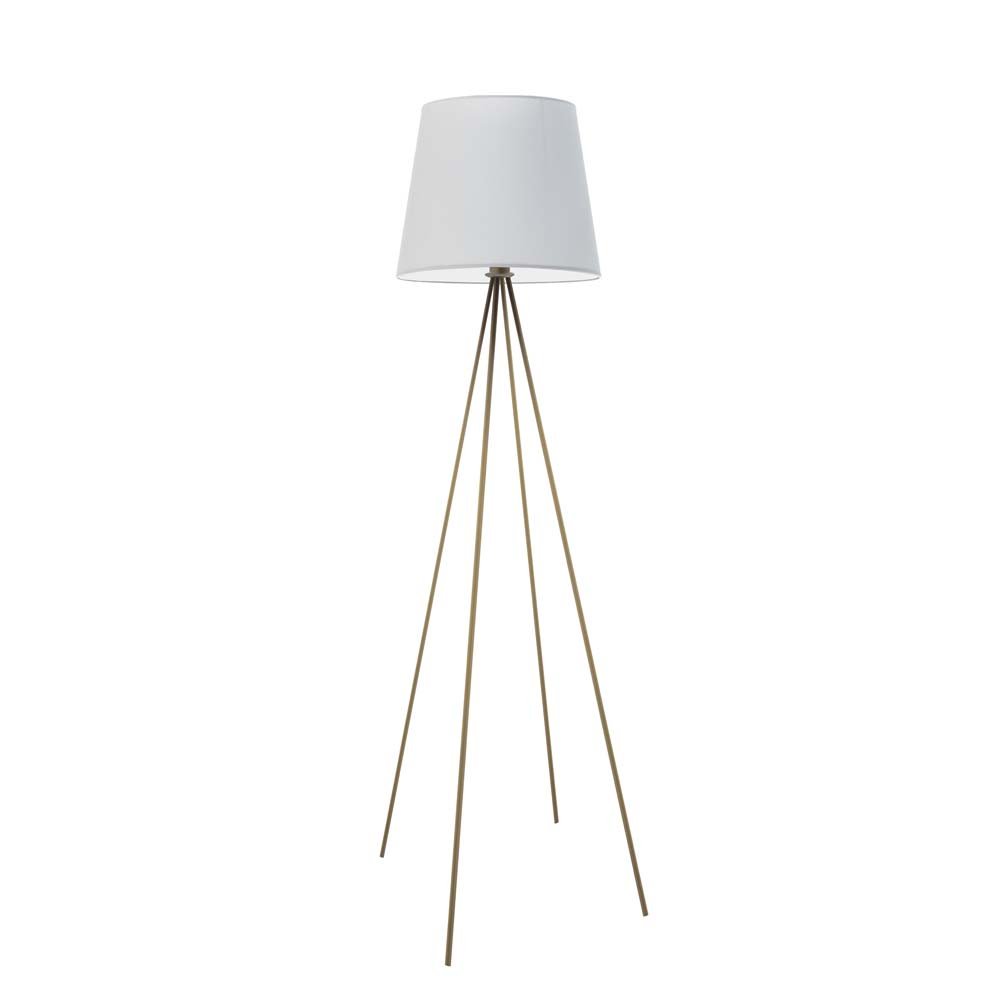 Lampka podłogowa LYSNE Panama, jasnoszary, 60 W