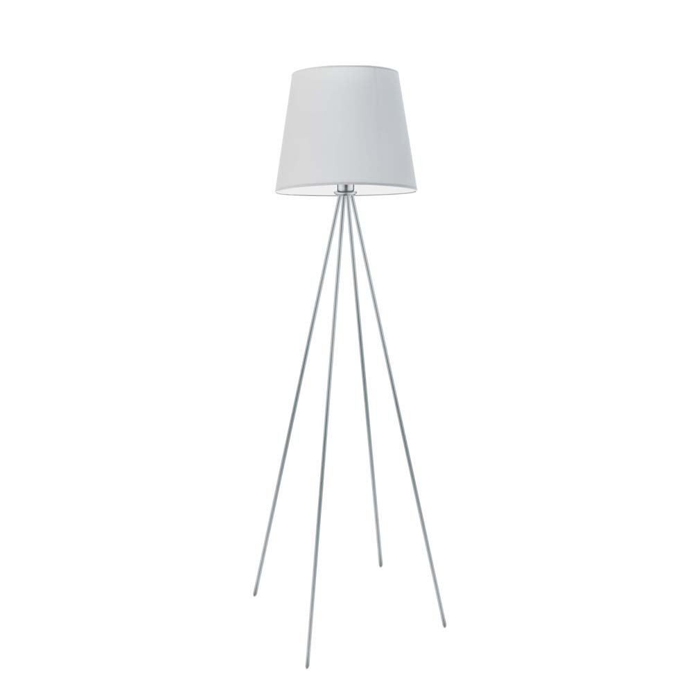 Lampka podłogowa LYSNE Panama, jasnoszary, 60 W