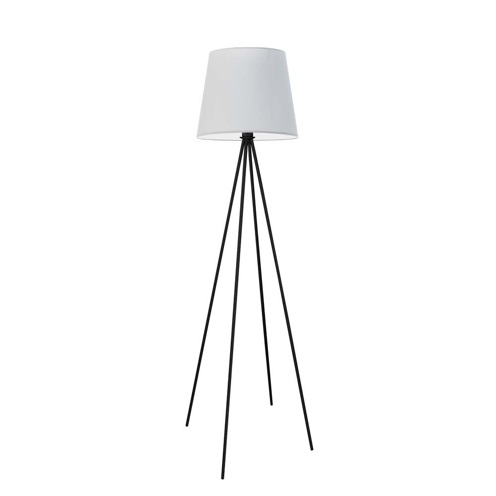 Lampka podłogowa LYSNE Panama, jasnoszary, 60 W