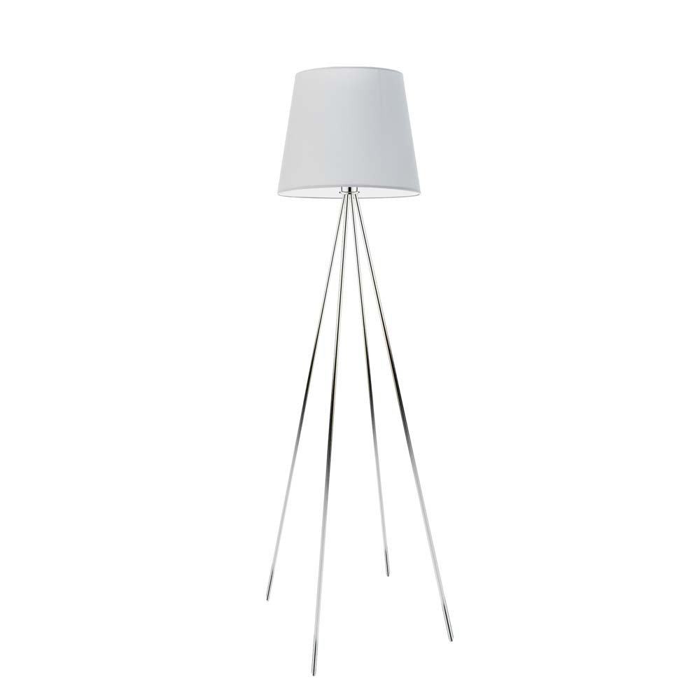 Lampka podłogowa LYSNE Panama, jasnoszary, 60 W