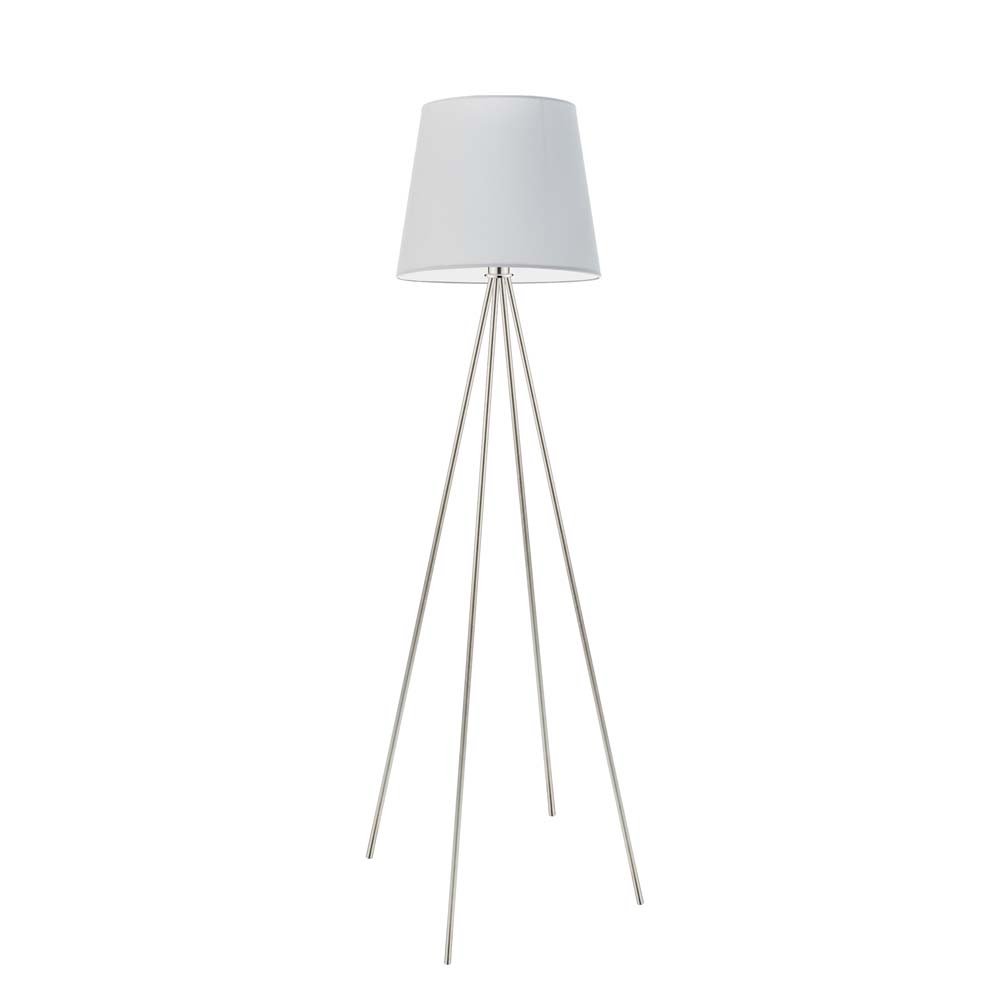 Lampka podłogowa LYSNE Panama, jasnoszary, 60 W