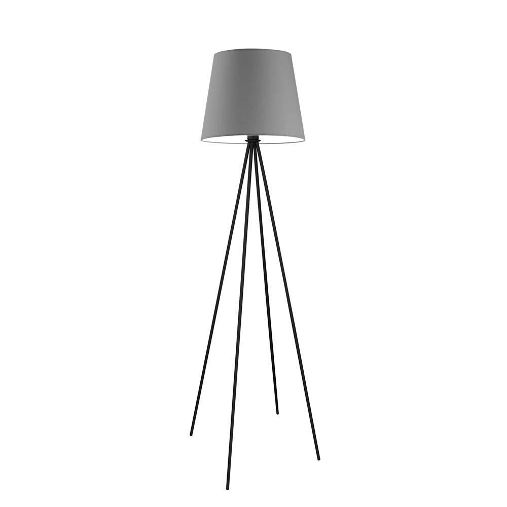 Lampka podłogowa LYSNE Panama, stalowy, 60 W