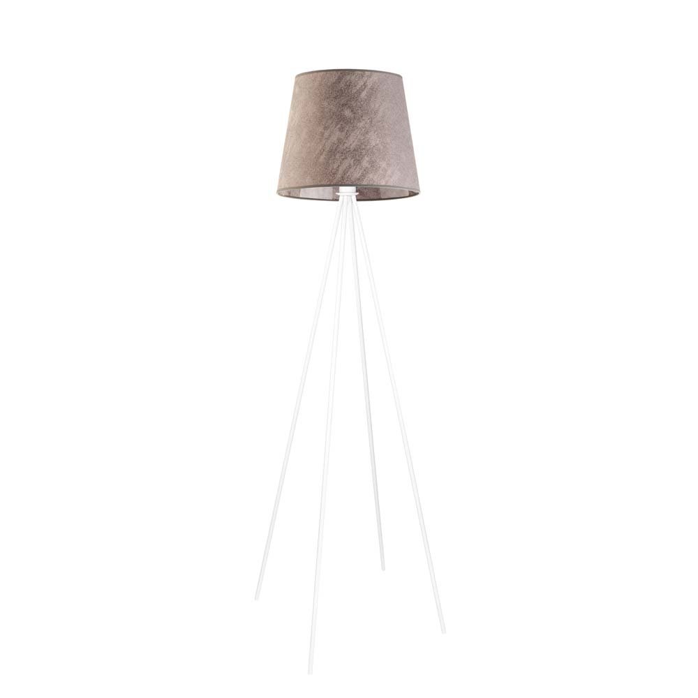 Lampka podłogowa LYSNE Panama, szary, 60 W
