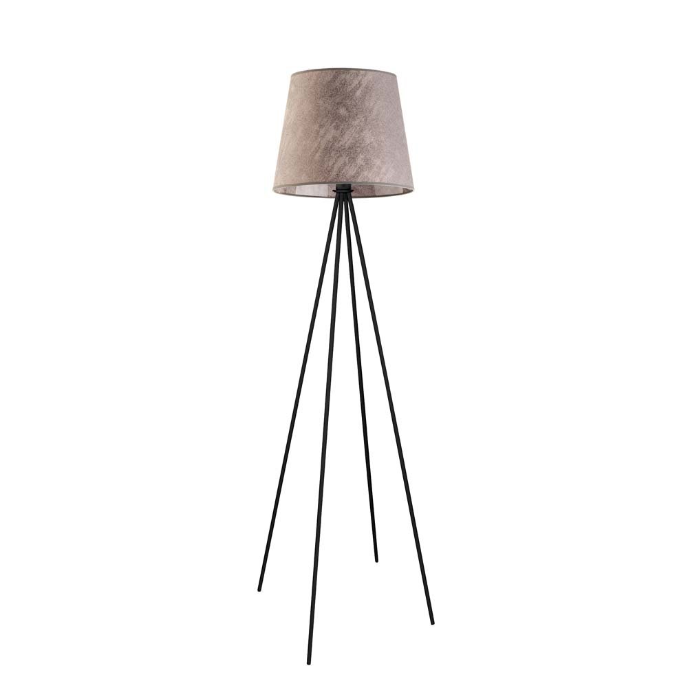 Lampka podłogowa LYSNE Panama, szary, 60 W