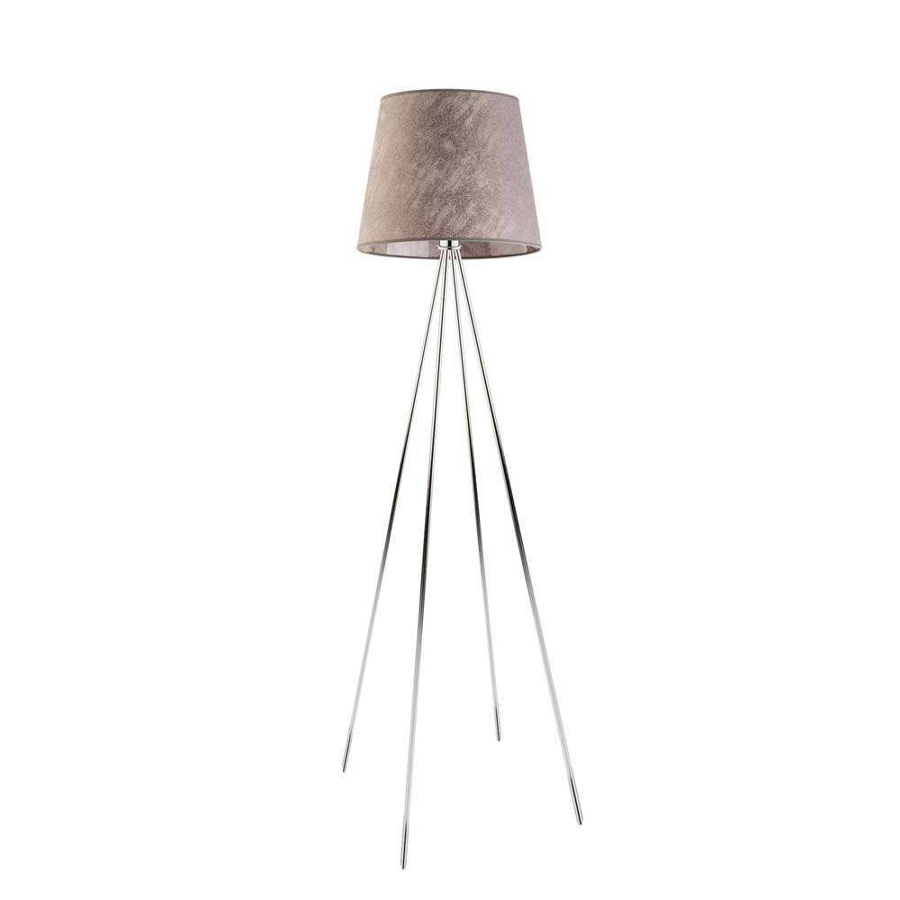 Lampka podłogowa LYSNE Panama, szary, 60 W